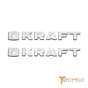 Mẫu tem nhôm siêu mỏng cho Kraft