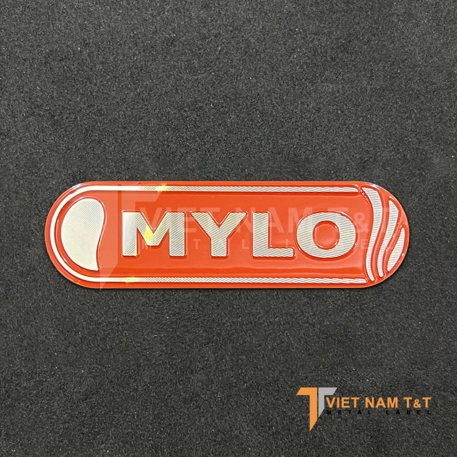 Tem nhôm logo MYLO