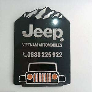 Tem nhãn logo Jeep Vietnam Automobiles