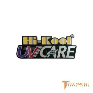 Mẫu tem nhôm xước của T&T Hi-Kool UV Care