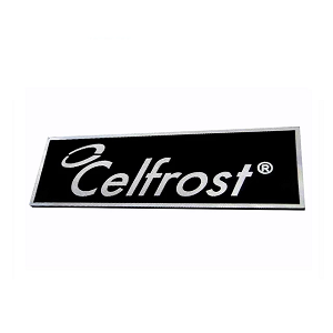 Tem nhôm logo Celfrost