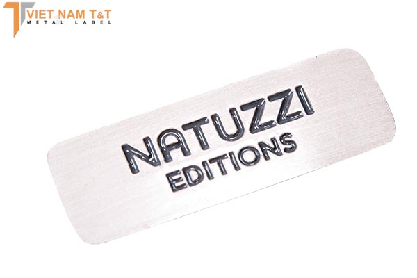 Tem inox logo Natuzzi Editions
